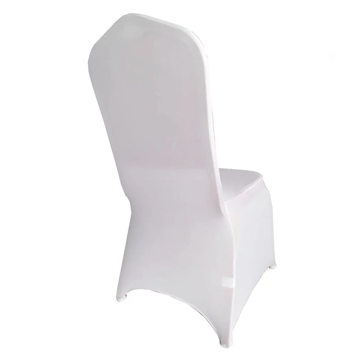 jiaorui 20/30/50/100pcs  Weddings Chair Covers White Black Sun Skirt Seat Covers