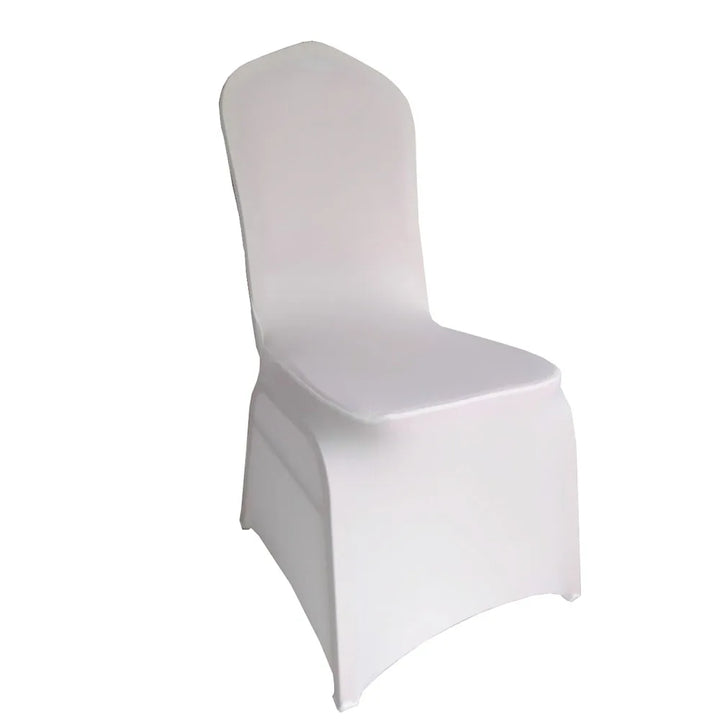 jiaorui 20/30/50/100pcs  Weddings Chair Covers White Black Sun Skirt Seat Covers