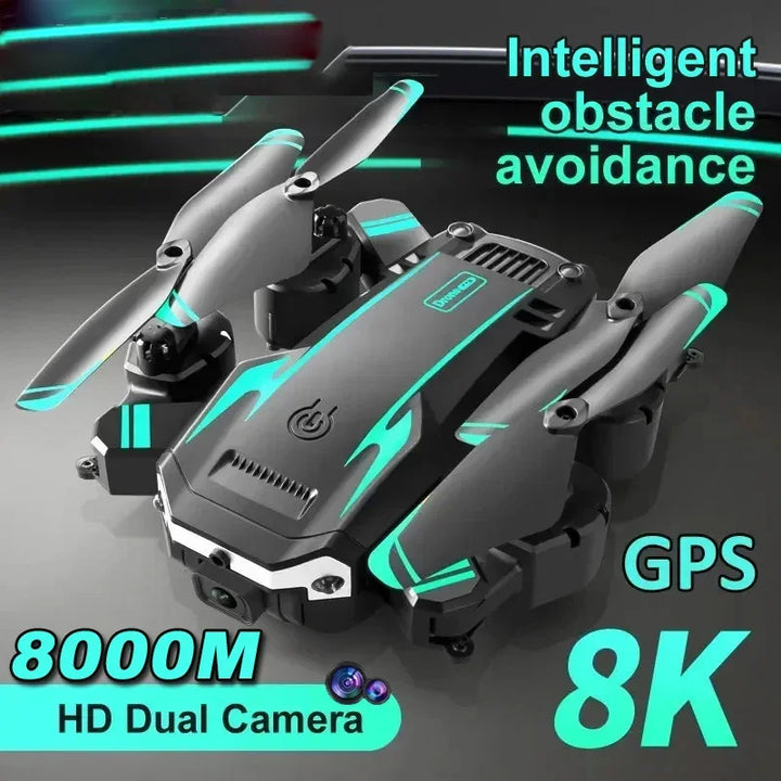 Mini G6 Pro Drone 8K 5G GPS Professional HD Aerial Photography QualCamera Omnidirectional Obstacle Avoidance Quadrotor Toy